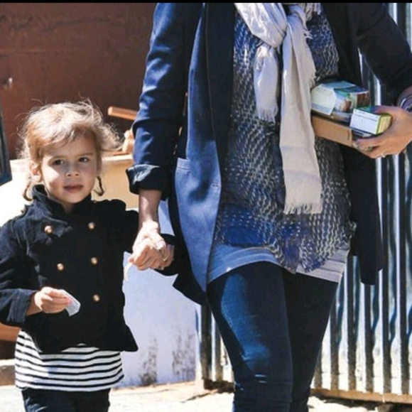 Baby Gap Toddler Size 3 Black Corduroy Military Jacket - Picture 3 of 3